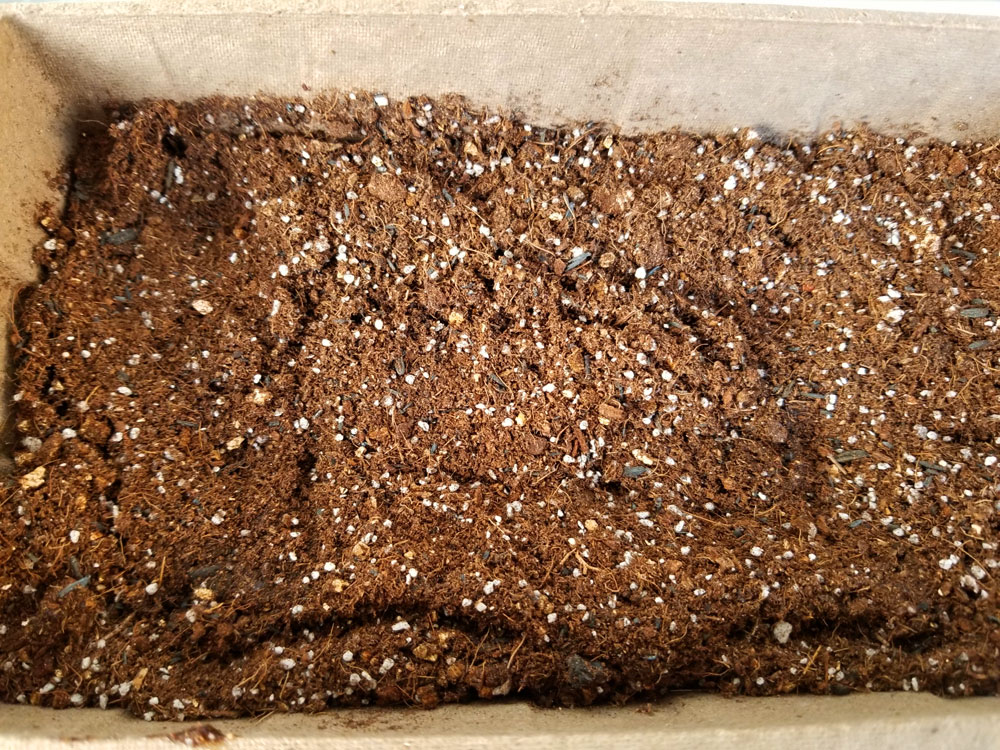 草刈り後の草を堆肥として再利用する